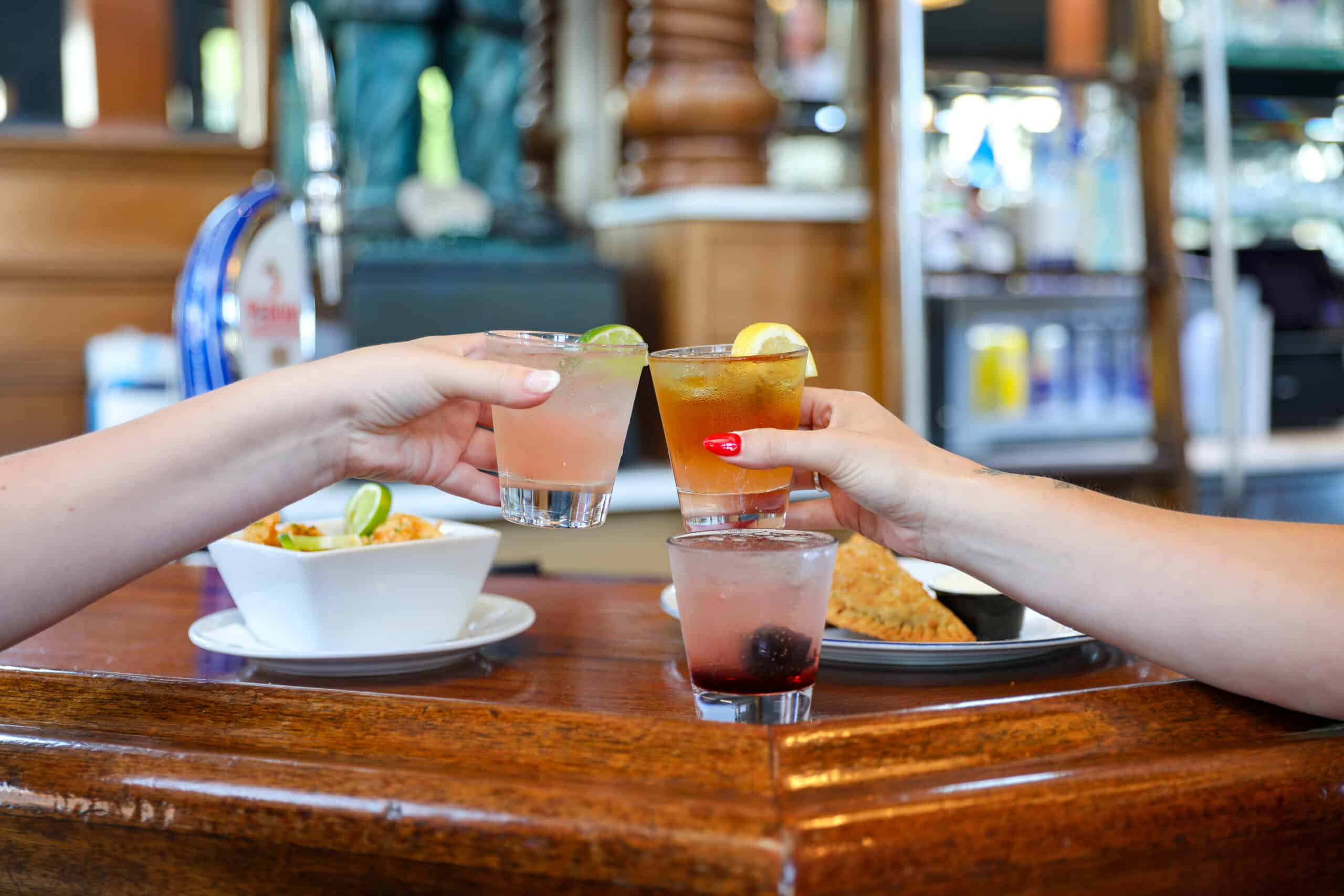 horizontal world cup drinks and bites